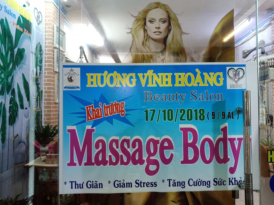 Hương Vĩnh Hoàng khai trương dịch vụ mới - massage body